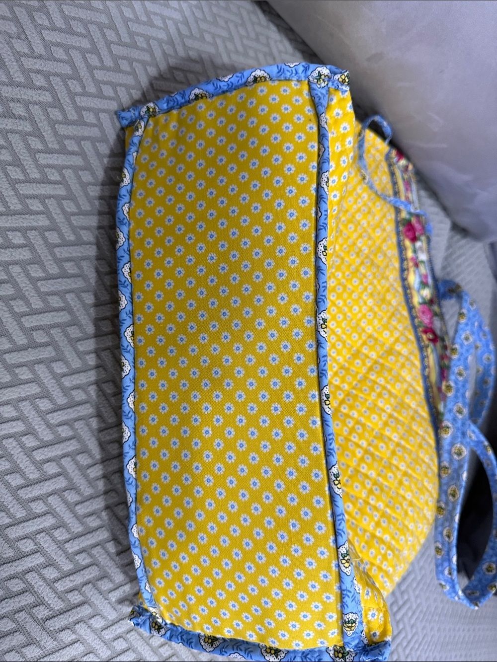 Vera Bradley Heritage Collection Original Tote Elizabeth Blue NWOT - Picture 12 of 12